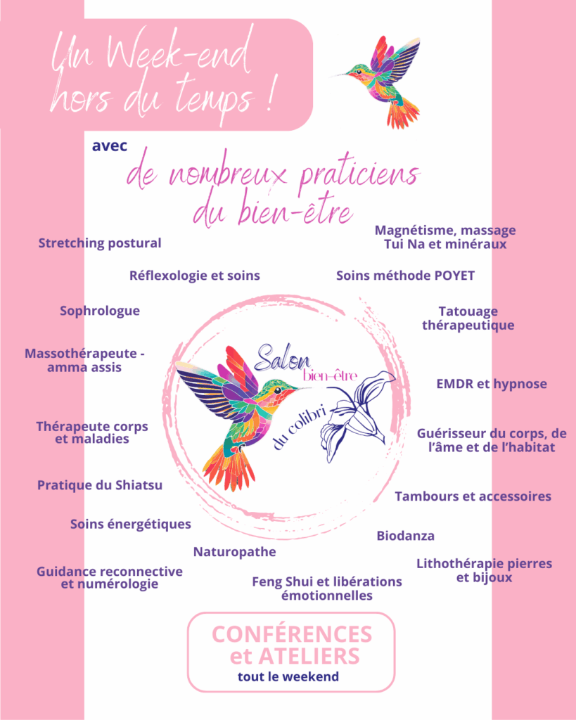 salon du colibri mars 2026 Guillac 56